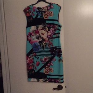 Flowered XL Dress